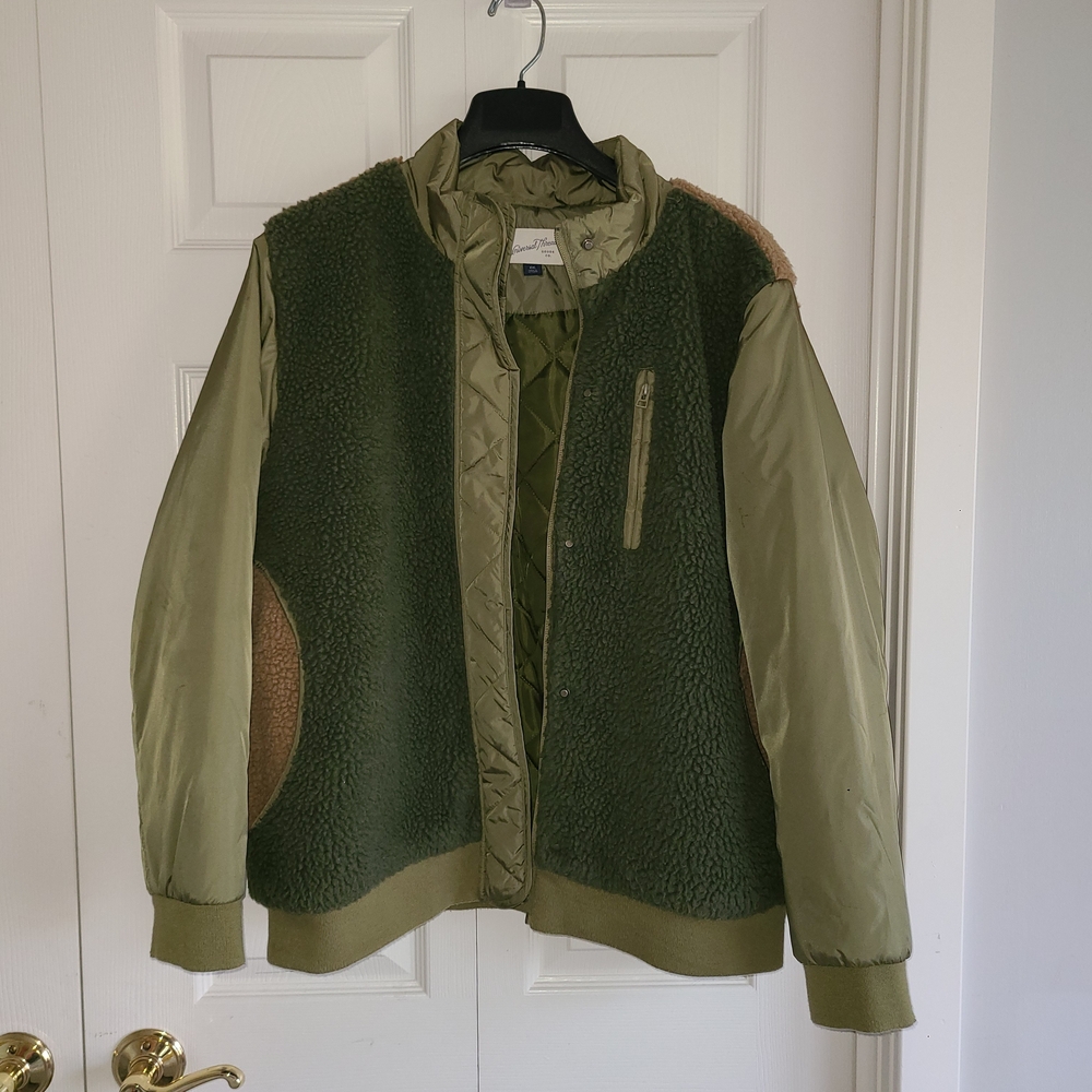 Universal Thread Olive Green Bomber Jacket